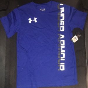 UA boys T-shirt size 7 youth